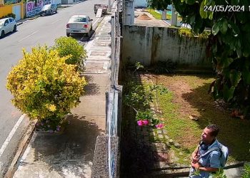 Polícia divulga imagem de suspeito de furto em residência na Zona Sul de Aracaju