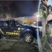 Os homens com documentos falsos tentando aplicar fraude na Caixa Econômica são presos em Dores pela PF