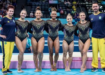 Paris 2024 coroa ginástica artística do Brasil com bronze inédito por equipes no feminino