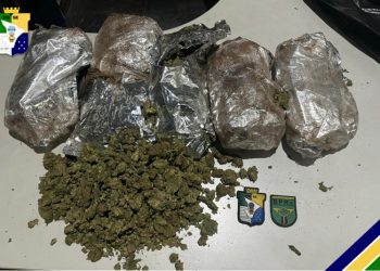BPRv apreende drogas em Indiaroba