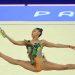 Bárbara Domingos encerra Paris 2024 com melhor colocação do Brasil na história do individual geral na ginástica rítmica