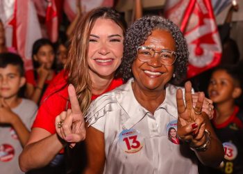 Candisse e Professora Rosângela iniciam caminhada rumo a uma ‘Aracaju na Medida Certa’