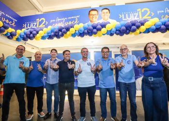Inauguração do comitê marca momento decisivo na campanha de Luiz Roberto e Fabiano