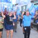 Onda azul de Cícero do Santa Maria toma conta do bairro em primeiro ato de campanha