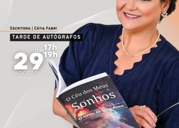 Lançamento do livro “O Céu dos Meus Sonhos” acontece nesta quinta-feira em Aracaju