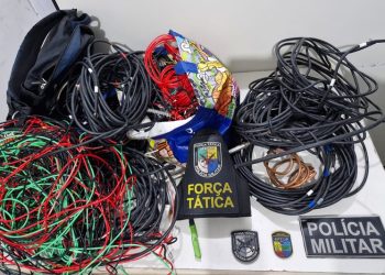 Suspeitos de furto de fiação elétrica na Zona Sul de Aracaju são presos