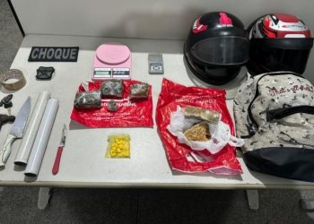 BPChoque prende dupla por tráfico de drogas em Aracaju