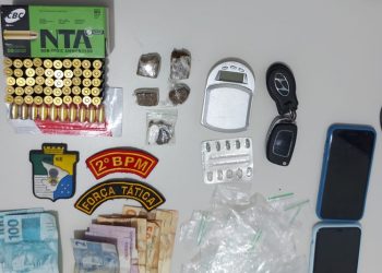 Força Tática prende foragido da Justiça em Propriá com drogas e munições