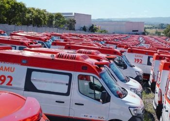 Samu 192 Sergipe recebe 19 novas ambulâncias para fortalecer frota