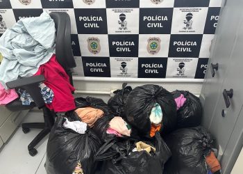 Polícia recupera roupas furtadas de loja em Propriá material é avaliado em R$ 25 mil