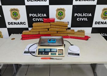 Denarc apreende 17 kg de maconha e prende suspeito por tráfico em Aracaju