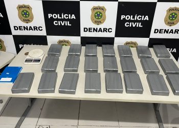 Denarc apreende mais de R$ 400 mil em cocaína em Amparo do São Francisco