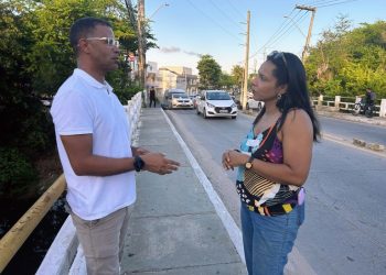 Sargento Byron pontua falta de estrutura na ponte de acesso aos conjuntos Santa Lúcia, Sol Nascente e JK