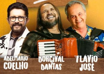 Aracaju recebe lançamento do projeto ‘Triângulo do Forró’ com Adelmário Coelho, Flávio José e Dorgival Dantas