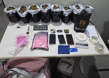 Polícia prende casal e apreende drogas em Aracaju