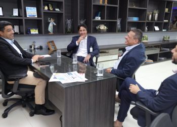 Presidente da ALESE Jeferson Andrade recebe presidentes dos Institutos de Previdência do Pará e de Sergipe