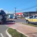Cruzamentos da avenida Tancredo Neves são bloqueados para reparos após dano em estrutura