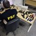 PRF apreende 10 kg de cocaína, armas e munições em Malhada dos Bois