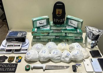 Suspeito é preso com quase 23 kg de drogas em Aracaju