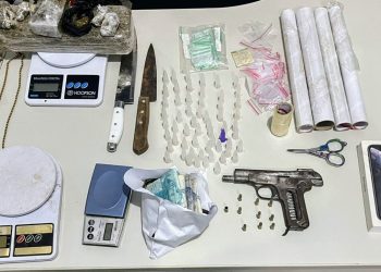 Suspeito é preso por tráfico e posse ilegal de arma em Ribeirópolis