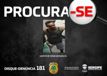 Suspeito de furtar moto em hospital é procurado pela polícia