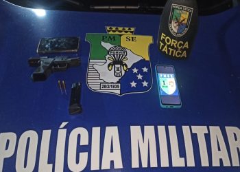 Homem é preso por suspeita de homicídio no bairro São Conrado, arma de fogo é apreendida