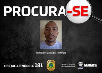 Polícia divulga imagem de foragido por tentativa de feminicídio em Porto da Folha