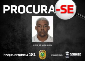 Polícia divulga imagem de suspeito de roubar motoristas de aplicativo em Aracaju
