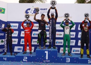 Copa Brasil de Kart consagra novos campeões em Aracaju com finais emocionantes sob chuva