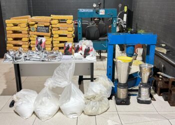 VEJA O VÍDEO: Polícia apreende 115kg de drogas em operação em Alagoas