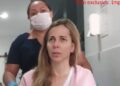 Médica Daniele Barreto deixa o hospital e vai para São Marcelo – VEJA O VÍDEO EXCLUSIVO