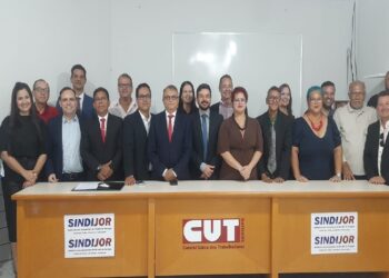 Nova diretoria do SINDIJOR/SE é empossada na sede da CUT