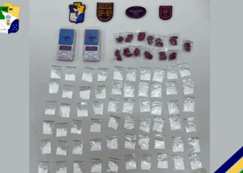 Polícia prende homem comercializando drogas no bairro Getúlio Vargas