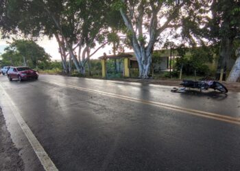 Colisão traseira é registrada na rodovia SE-170, em Itabaiana