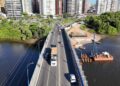 Obras da nova ponte Godofredo Diniz provocam mudanças temporárias no trânsito em Aracaju