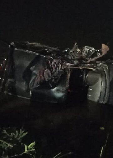 Acidente na SE-050 deixa um morto e quatro feridos no bairro Mosqueiro, em Aracaju