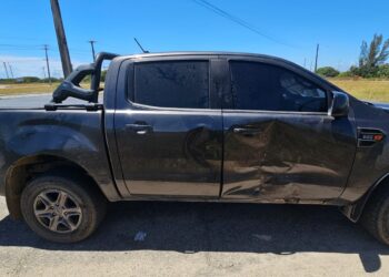 Motociclista fica ferido em acidente na SE-100, próximo à Termoelétrica Porto Sergipe