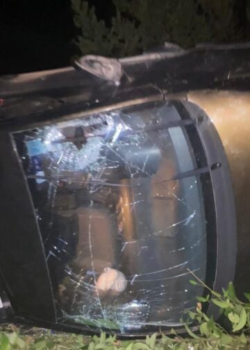 Carro cai em ribanceira na SE-368 passageira é socorrida pelo SAMU