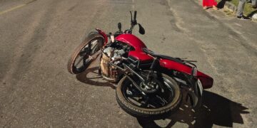 Acidente na Rodovia SE-050 deixa motociclista ferido