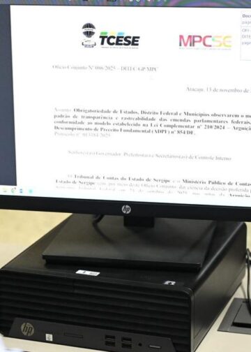 TCE/SE alerta gestores sobre novas regras de transparência para emendas parlamentares