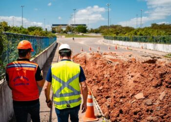 Prefeitura de Lagarto vistoria trecho interditado após rompimento de adutora