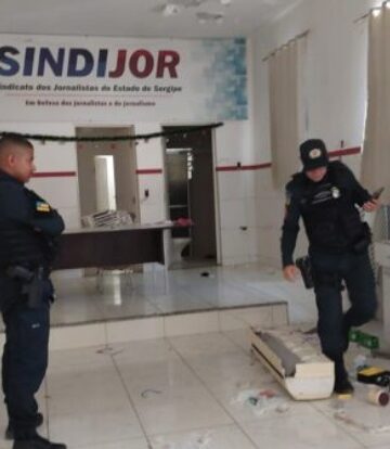 Sede do Sindicato dos Jornalistas de Sergipe é arrombada