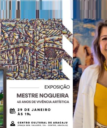 Centro Cultural Luiz Antônio Barreto recebe exposição Mestre Nogueira: 40 anos de Vivência Artística
