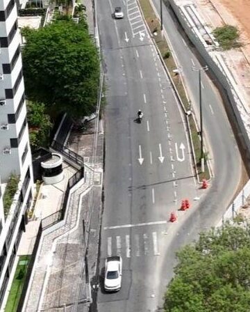 Trânsito na avenida Beira Mar passará por alterações a partir desta quinta-feira, 19