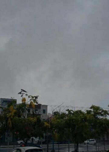 Defesa Civil de Aracaju emite alerta de risco moderado para chuvas e ventos intensos