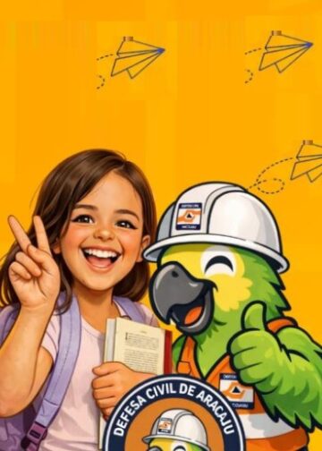 Enquete escolherá nome do mascote do programa Defesa Civil nas Escolas de Aracaju