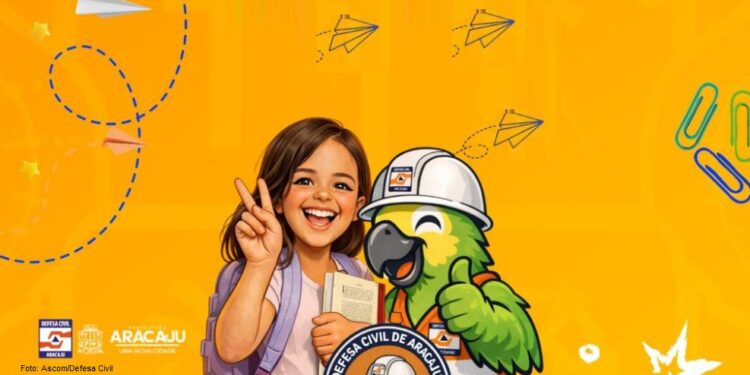 Enquete escolherá nome do mascote do programa Defesa Civil nas Escolas de Aracaju