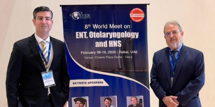 Otorrinolaringologistas sergipanos palestram em congresso internacional em Dubai
