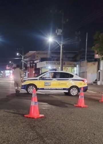 Aferição de radares altera trânsito na avenida Paulo Barreto de Menezes