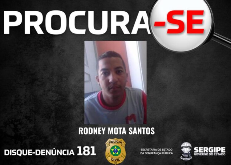 Polícia divulga imagem de suspeito de tentativa de feminicídio em Maruim